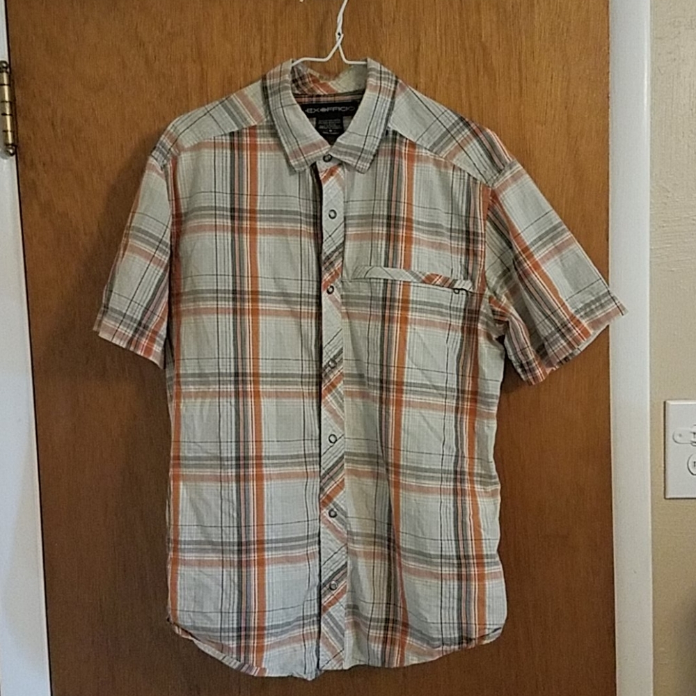 Men's Exofficio snap shirt Medium
